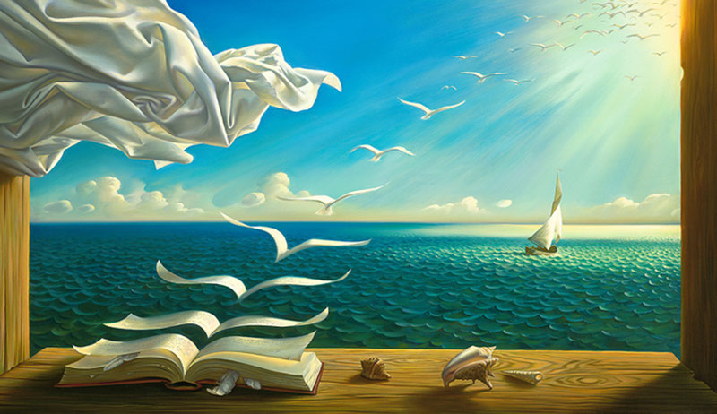 Vladimir Kush, "Diary of Discoveries"