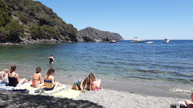 plage, baignade, plongée à Roses, snorkelling, vacances espagne