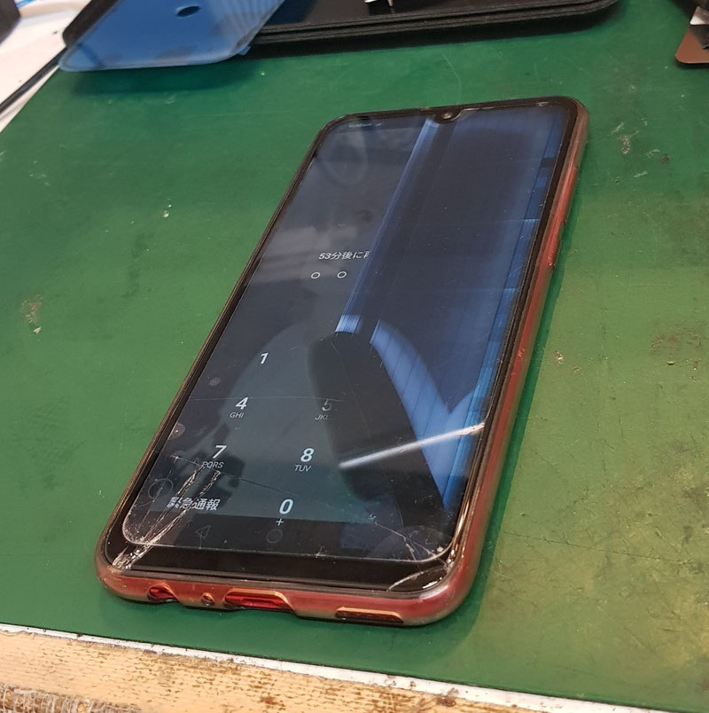 nova lite 3表示不良の状態