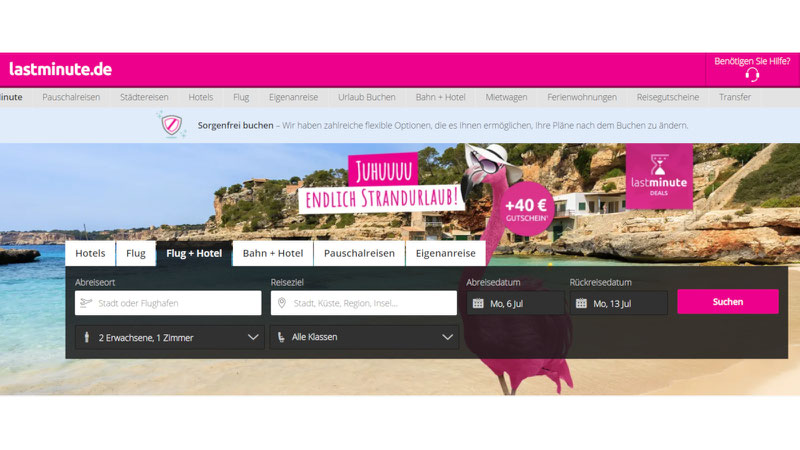 CheckEinfach | Lastminute.de Logo