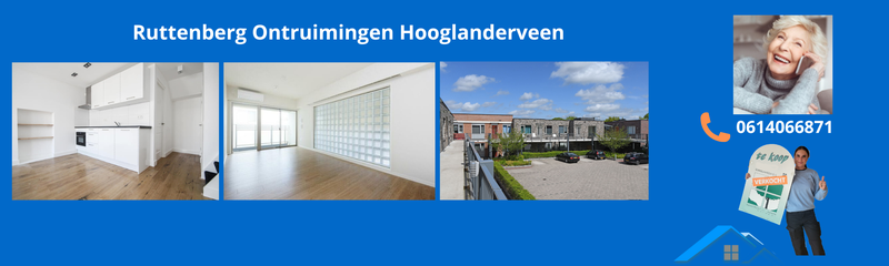 huisontruiming Hooglanderveen woning is totaal leeg 
