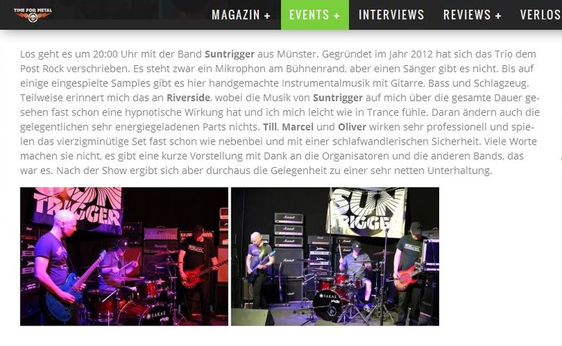 Longsound Festival Review auf www.time-for-metal.eu