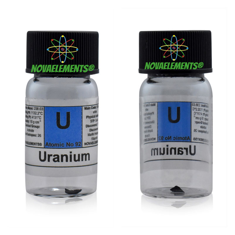 Uranium sample for element collection NovaElements® US Shop