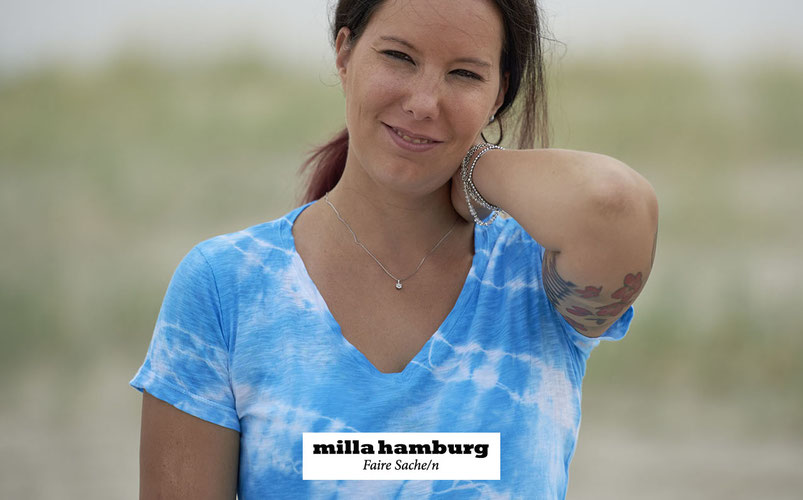 Batikshirt Wasserfall