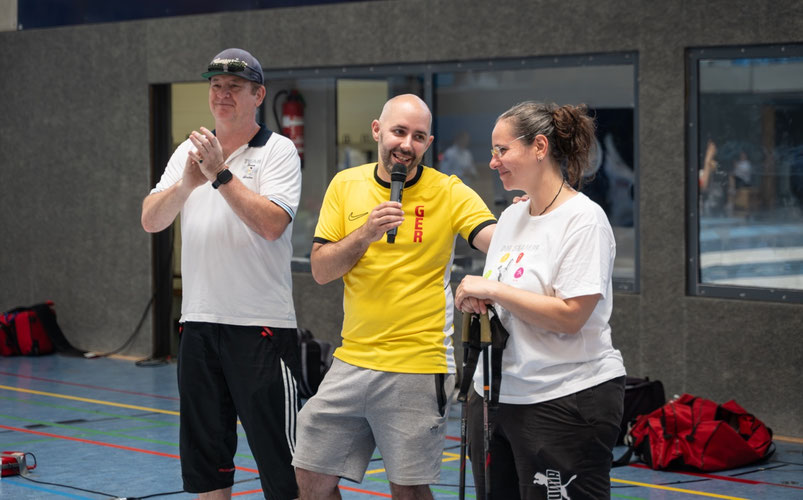 V.l.n.r.: Swen Strittmatter, Philipp Gorray, Tanja Andersen