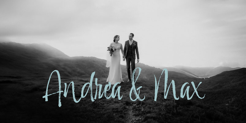 Brautpaar bei einer kirchlichen Hochzeit am Schliersee