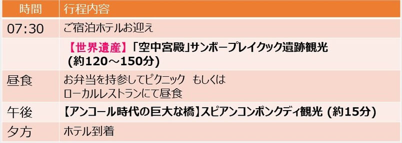 世界遺産【空中宮殿】サンボー・プレイ・クック観光