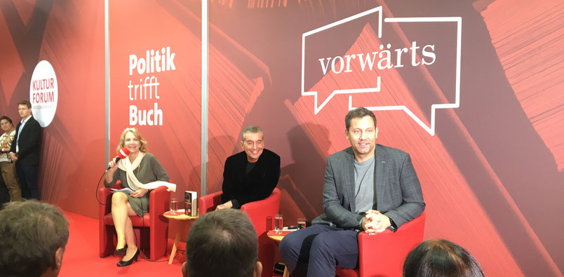 Buchmesse 2023 mit Karin Nink, Michel Friedman und Lars Klingbeil