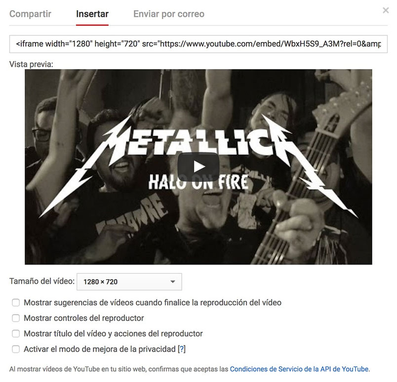 Inserción de iframe responsive de Youtube en Jimdo