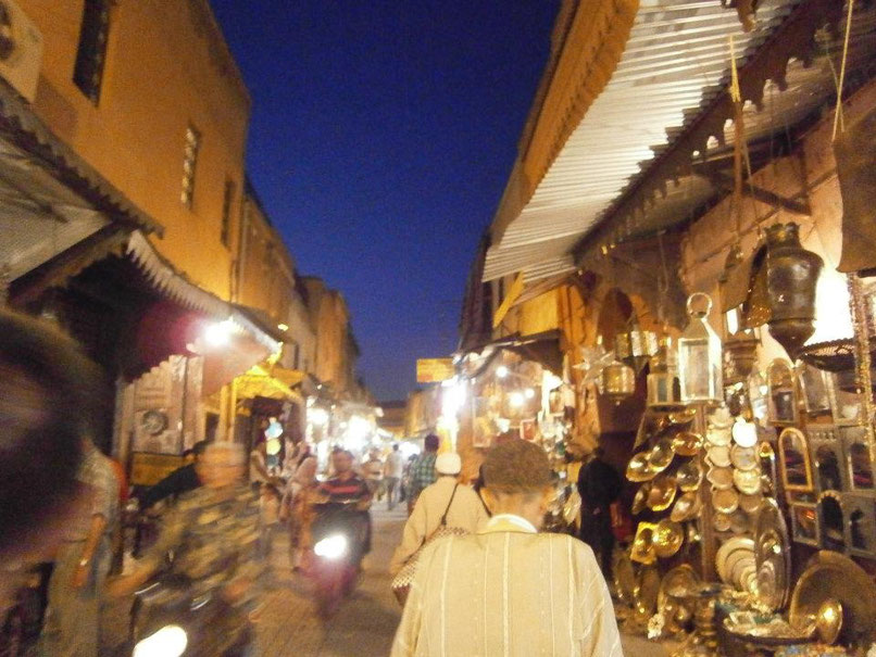 Souks, Marrakesh, Morocco, Africa