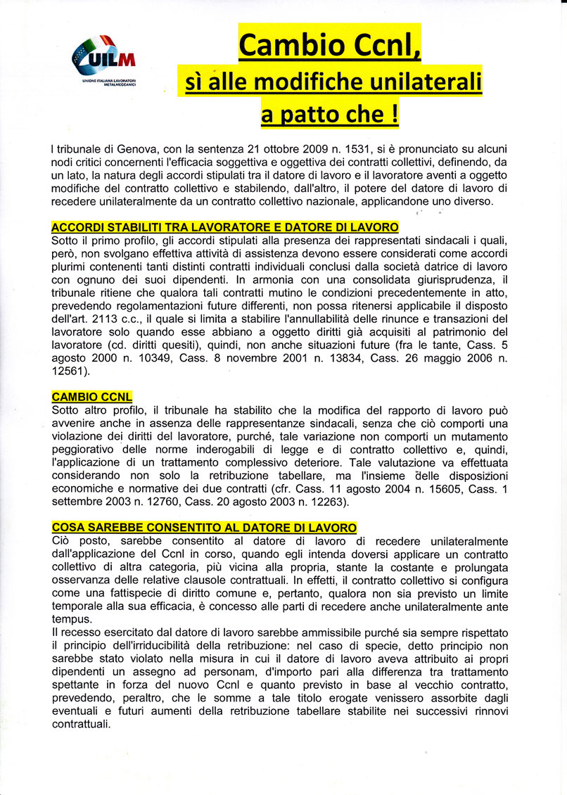 IN SINTESI COME SI STANNO COMPORTANDO I TRIBUNALI IN ITALIA ...
