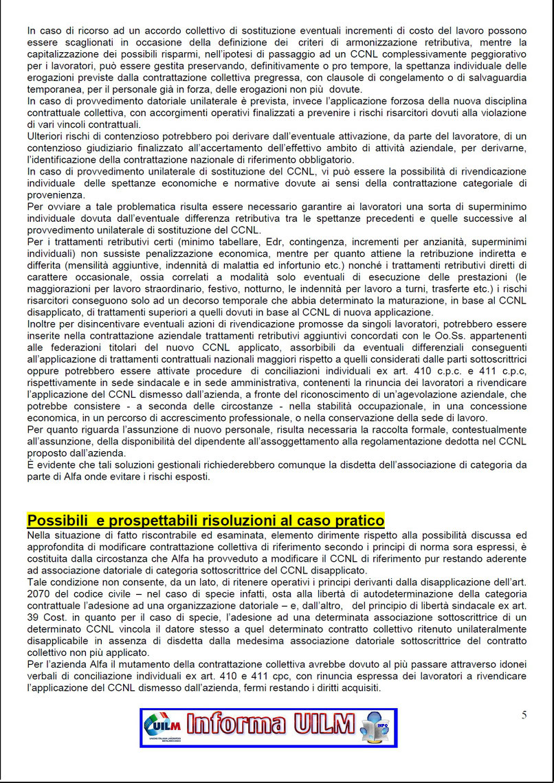 IN SINTESI COME SI STANNO COMPORTANDO I TRIBUNALI IN ITALIA ...