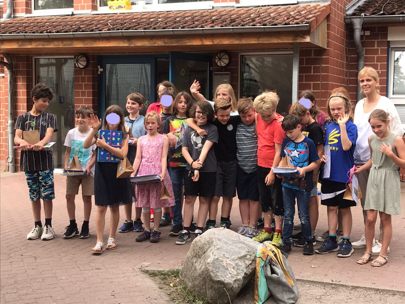 Abschiedsfeier der 4. Klasse - Grundschule Hiddestorf