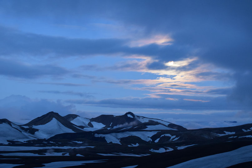 Hrafntinnusker in August, Laugavegur