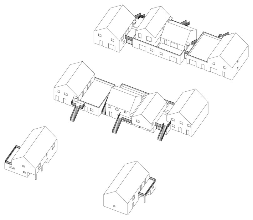 Les différentes typologies architecturales du projet