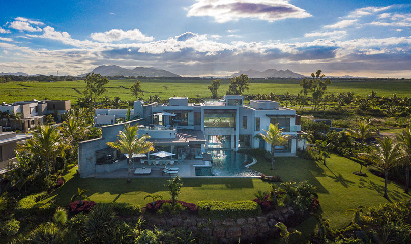 REVENTE VILLA DE LUXE ILE MAURICE INVESTIR ILE MAURICE VILLA D'EXCEPTION