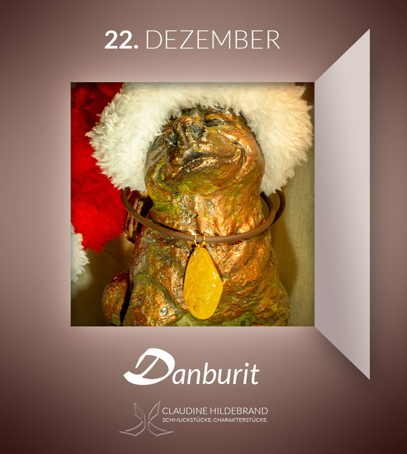 Adventskalender mit Edelsteinen - Danburit