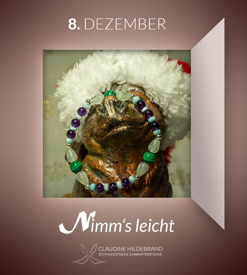 Adventskalender mit Edelsteinen - Nimm's leicht