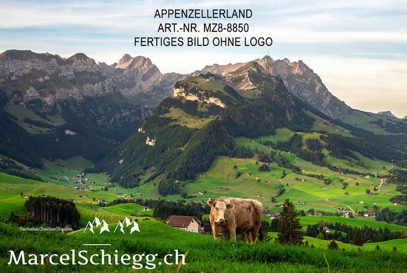 Appenzell, Appenzellerland, Alpsteinpanorama, Alpstein