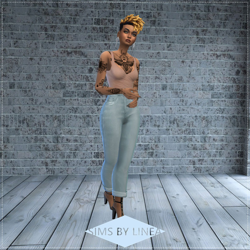 sims 4 cas create a sim custom content pose cas background tattoo girl 