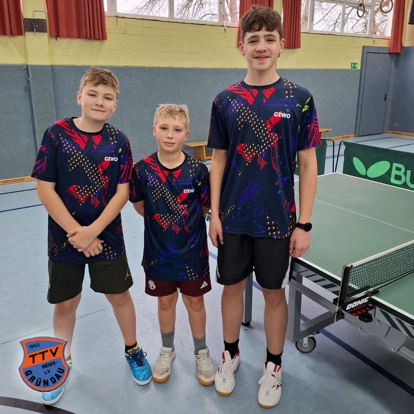 Jungen 19, v. l. n. r.: Martin, Leon, Nico