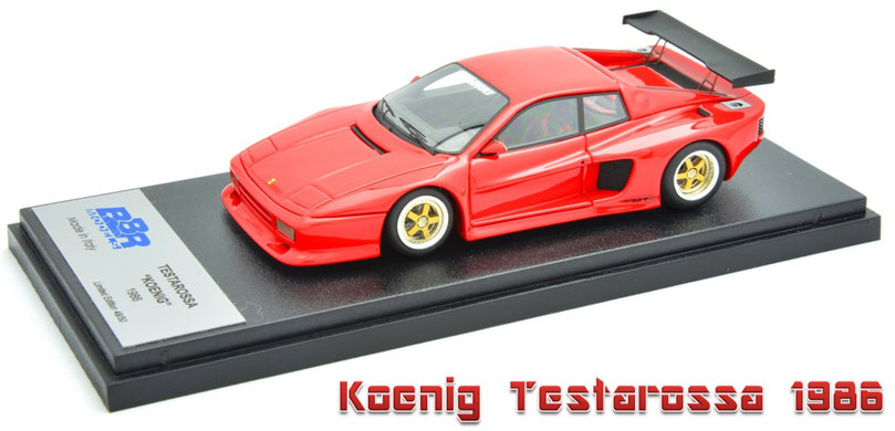 1/43 Koenig Testarossa / ケーニッヒ･テスタロッサ 1986年