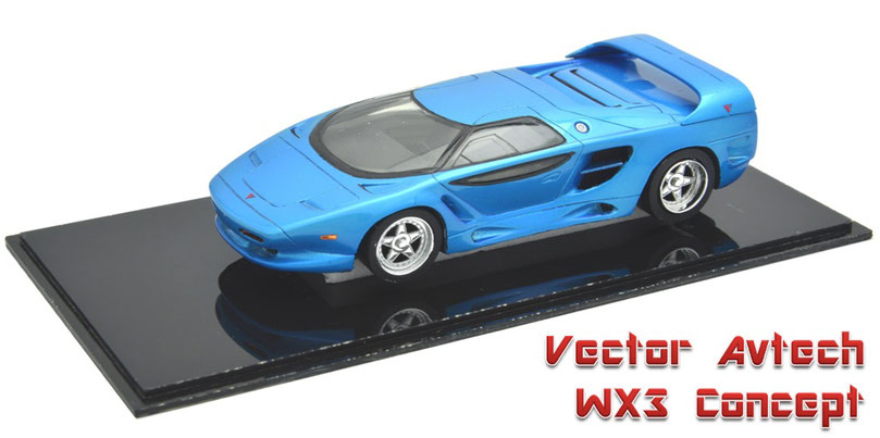 1/43 Vector Avtech WX3 / ベクター･アヴテック WX3 1992～93年