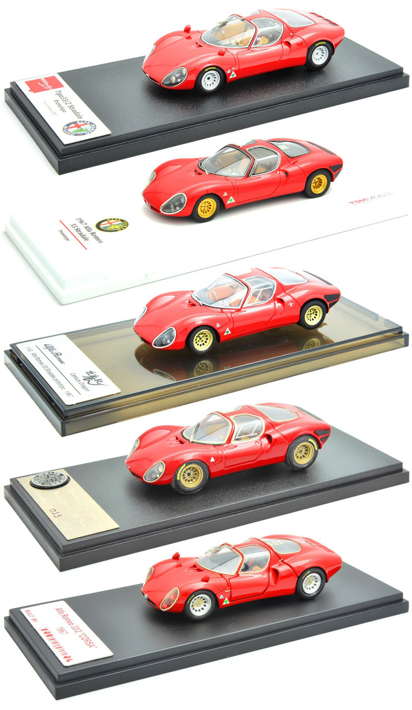 1/43 Alfa Romeo Tipo 33/2 Stradale / アルファ･ロメオ･ティーポ 33/2 ストラダーレ