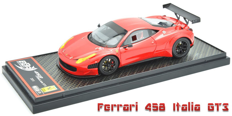 1/43 BBR Ferrari 458 Italia GT3 2011  フェラーリ 458 イタリア GT3 2011年