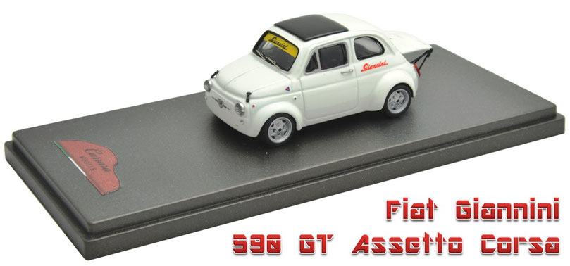 Fiat Giannini 590 GT Assetto Corsa 1969  1/43 フィアット･ジャンニーニ 590GT アセット･コルサ 1969年　カラーラモデル　