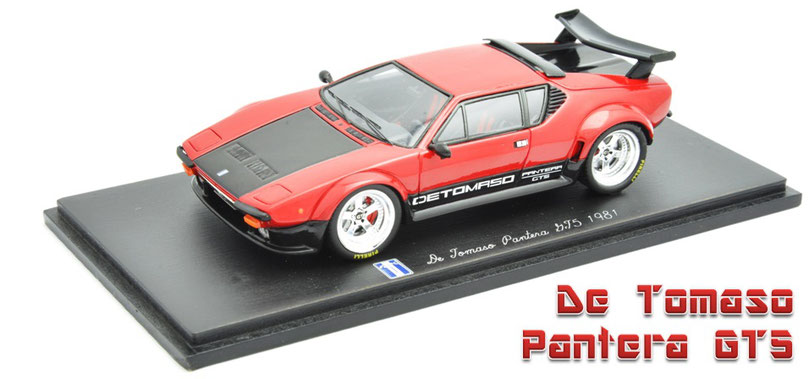 1/43 De Tomaso Pantera GT5 1981  デ･ソマソ･パンテーラ GT5 1981年