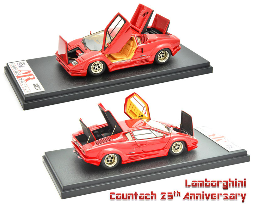 1/43 BBR Lamborghini Countach 25th Anniversary, ランボルギーニ・カウンタック 25th アニバーサリー