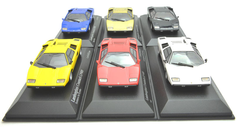 1/43 Minichamps Lamborghini Countach LP400, ミニチャンプス ランボルギーニ・カウンタック LP400