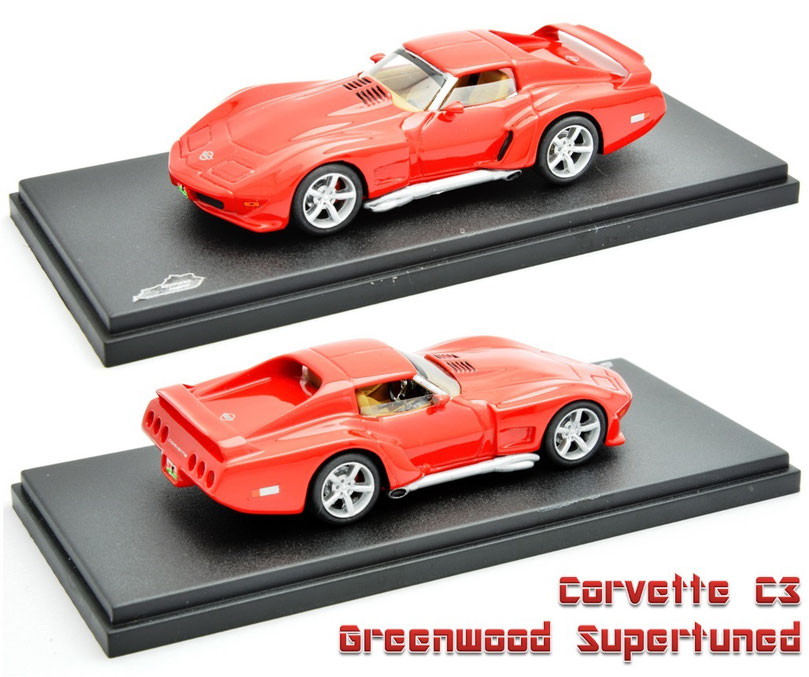 1/43 Corvette Greenwood Superturned / コルベット･グリーンウッド･スーパーチューンド