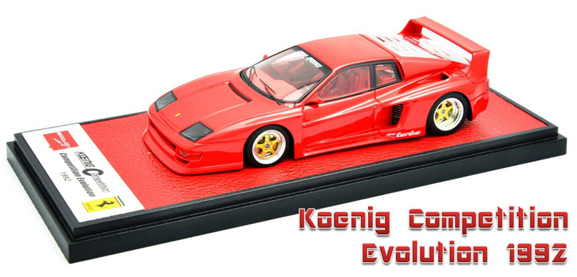 1/43 Koenig Competition Evolution / ケーニッヒ･コンペティション･エヴォリューション 1992年