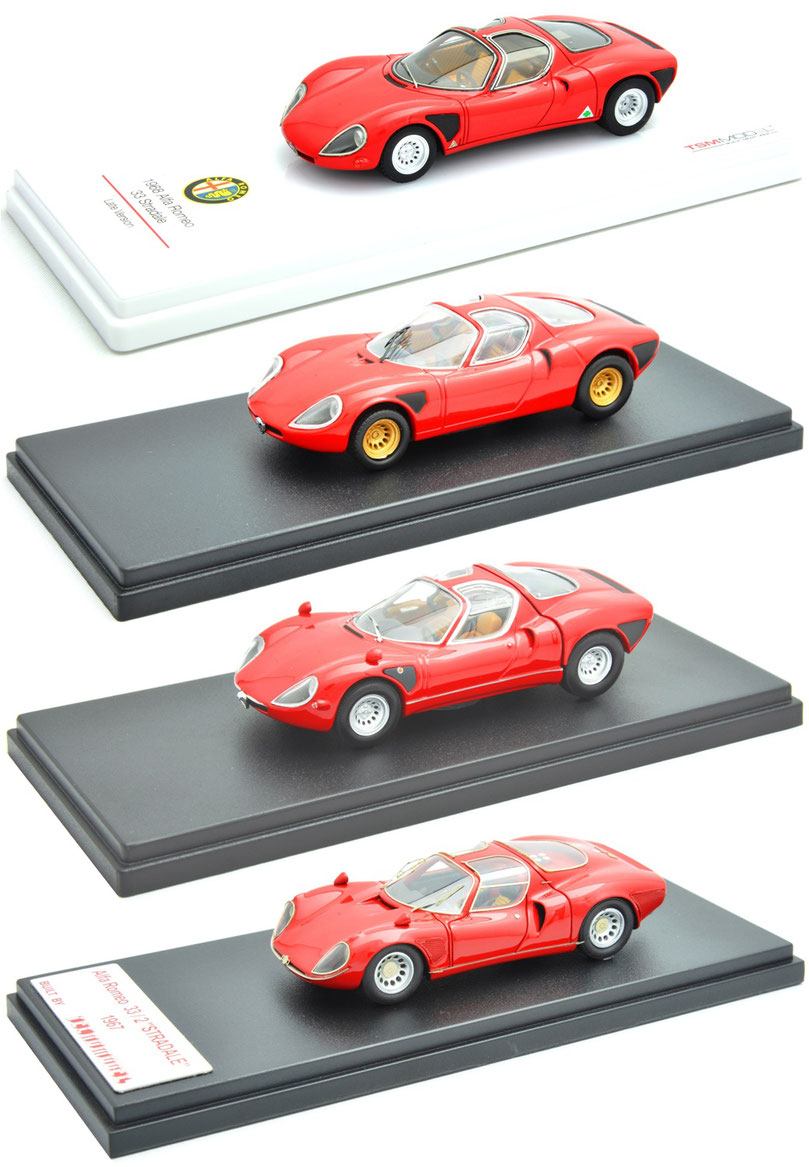 1/43 Alfa Romeo Tipo 33/2 Stradale / アルファ･ロメオ･ティーポ 33/2 ストラダーレ