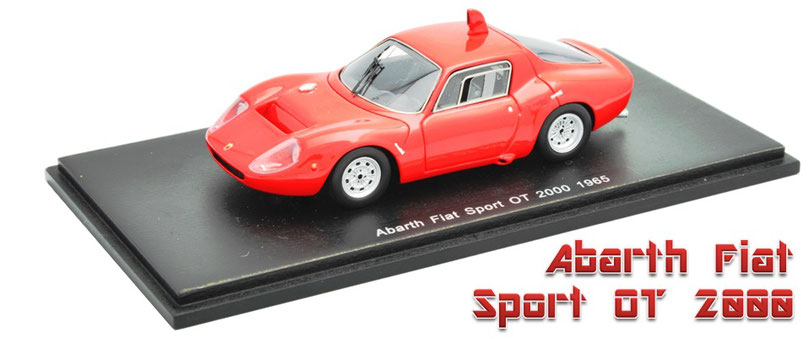 1/43 Abarth Fiat Sport OT 2000 1965  アバルト･フィアット･スポルト OT 2000 1965年