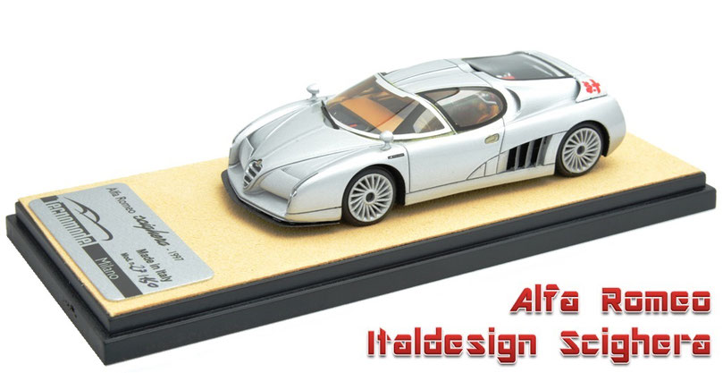 アルファロメオ シゲーラ 1997 1/43 イタルデザイン