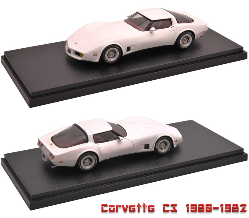 1/43 Corvette C3 1980-1982　シボレー・コルベット C3