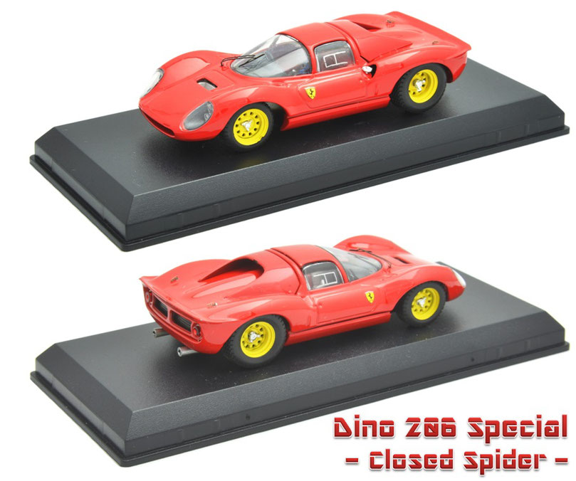 1/43 Dino 206 Special (Closed Spider)　ディーノ 206 スペシャル（クローズド･スパイダー）