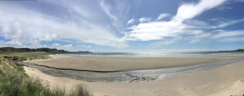 Panoramic view of Machir Bay, Isle of Islay