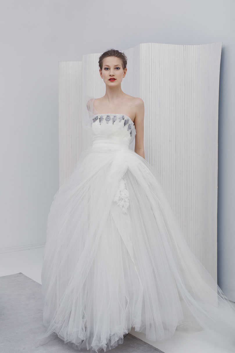Tüllkleid von David Fielden, Sale von 5800€ auf 2400€