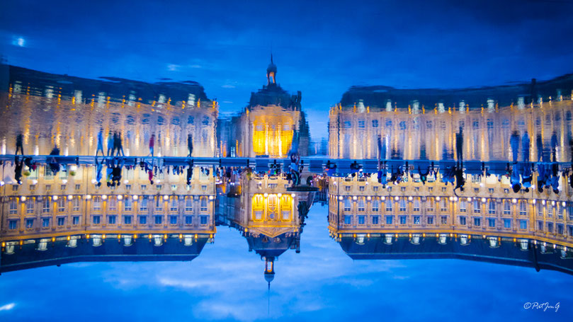 Place au miroir d'eau Bordeaux - Image gagnante instagram France