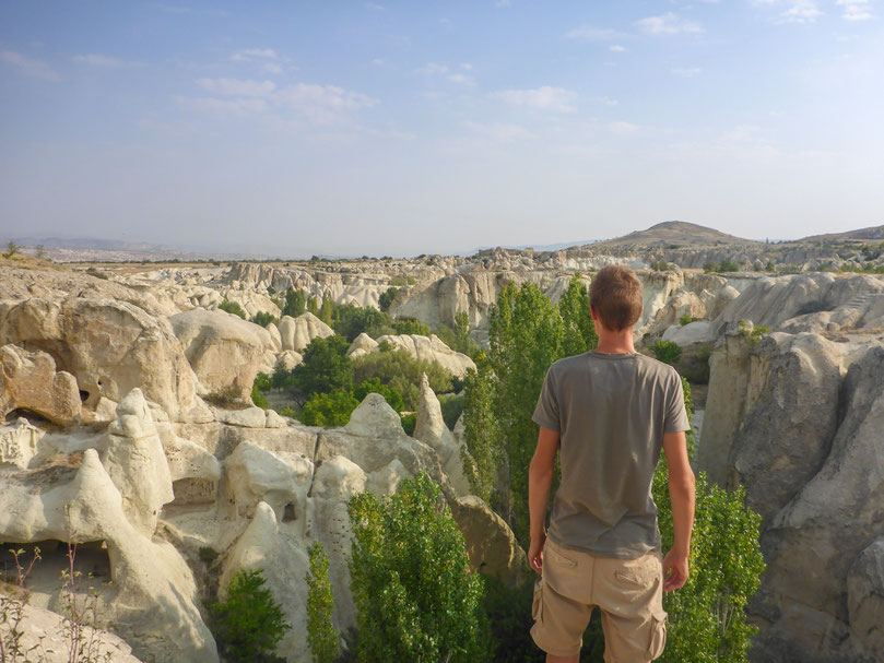 Cappadocia region in Turkey is perfect for outdoor explorers. Beautiful valleys await you.