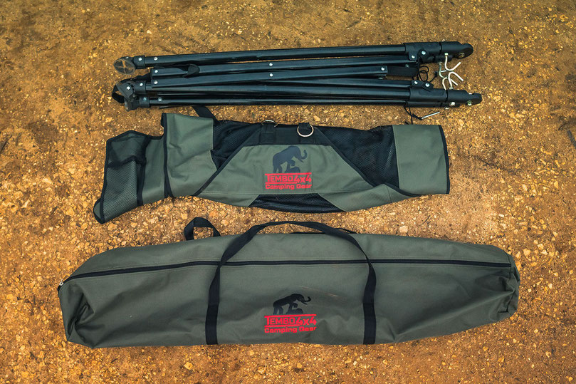 Tembo hammock and its storage bag