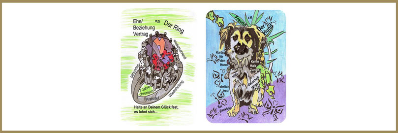 Ring und Hundkarte Lenormand