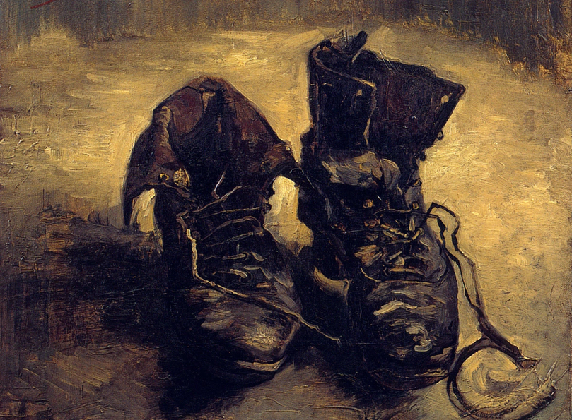 Vincent Van Gogh, "Un paio di scarpe"