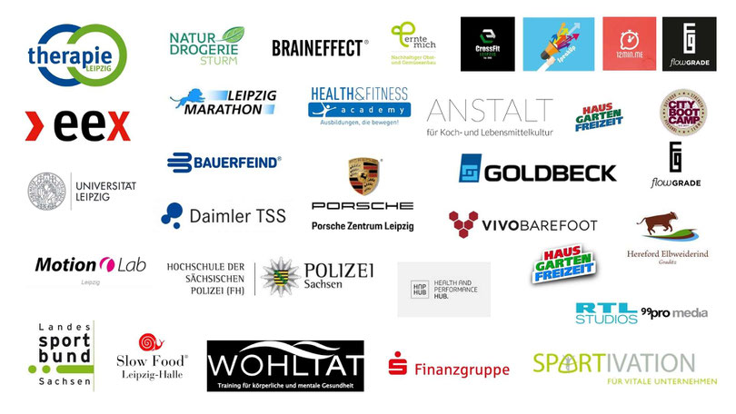 Referenzen & Unternehmen, welche der Arbeit von Carsten Wölffling & Functional Basics vertrauen. Unter anderem Porsche, Sparkasse, Vivobarefoot, Universität Leipzig, Therapie Leipzig, EEX, Hochschule der sächsischen Polizei und viele mehr