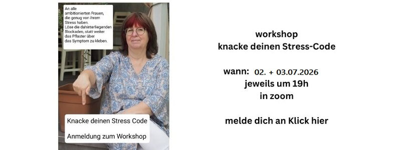  Stress/MindSet/EMDR/Psoriasis/Neurodermitis/Rosacea/systemische Klopfakupressur