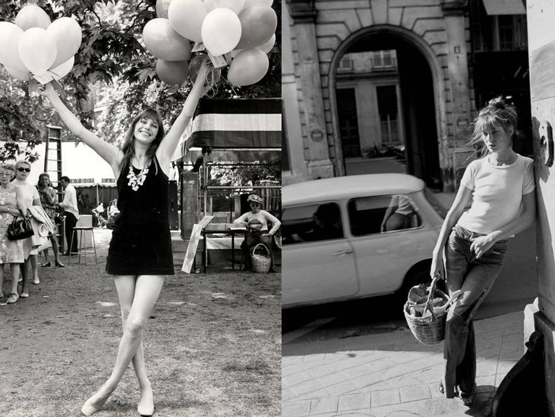 Jane Birkin und ihre Looks